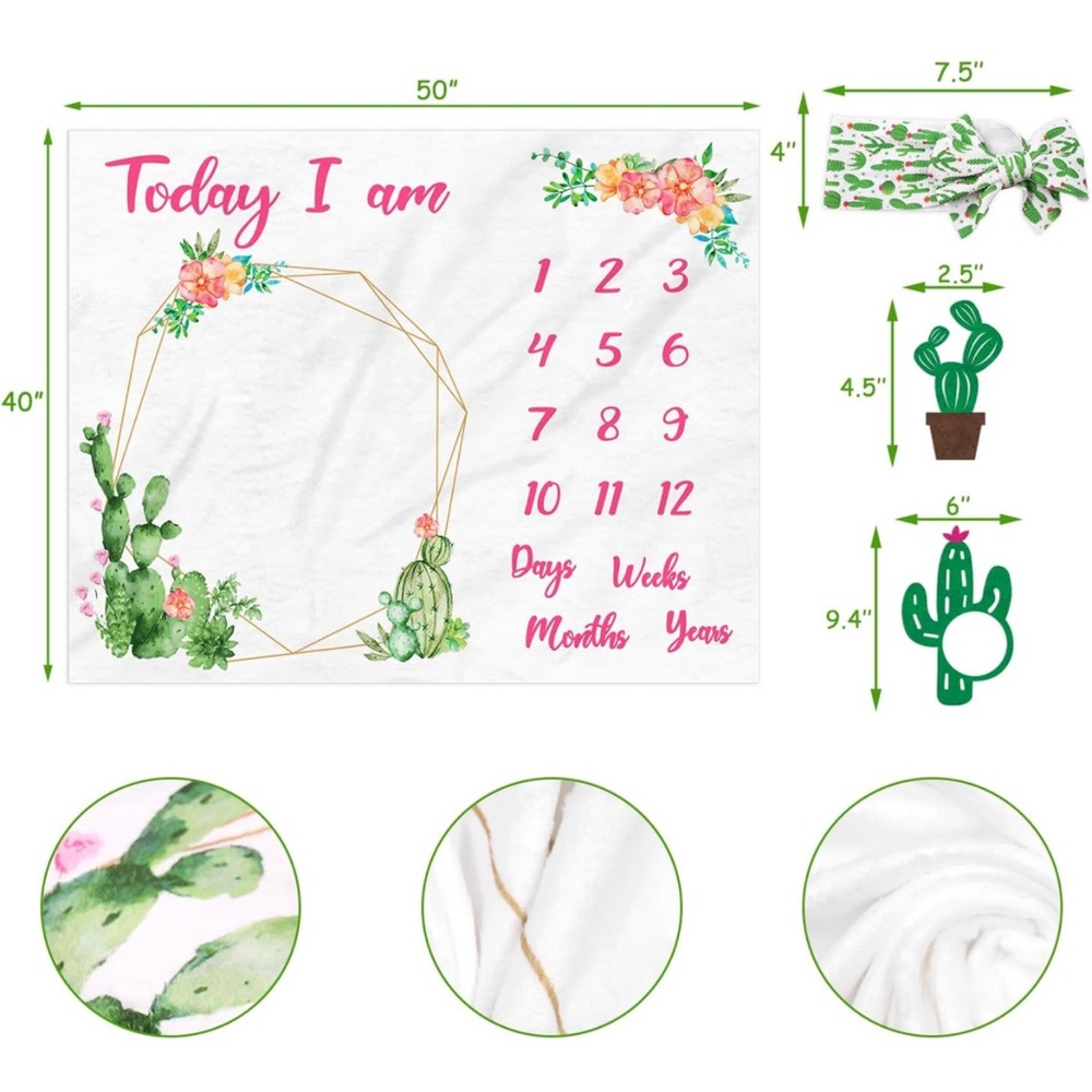 BABY MILESTONE BLANKET